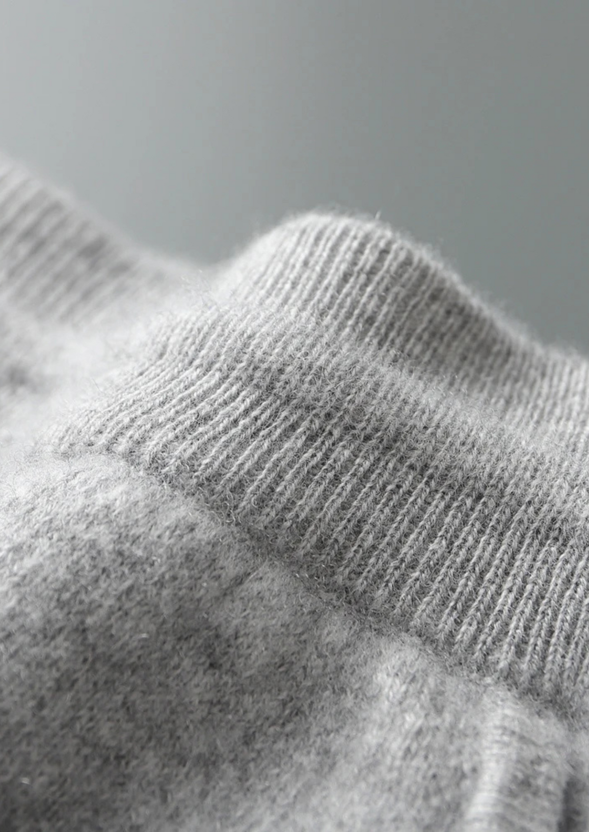 Premium Cashmere Light Gray Alain Leisure Set - photo 7