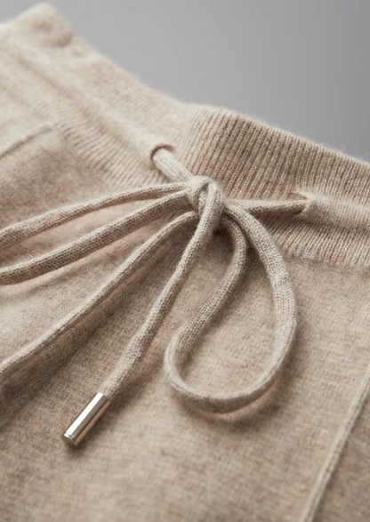Cashmere Button Cardigan Set, Oatmeal - photo 3