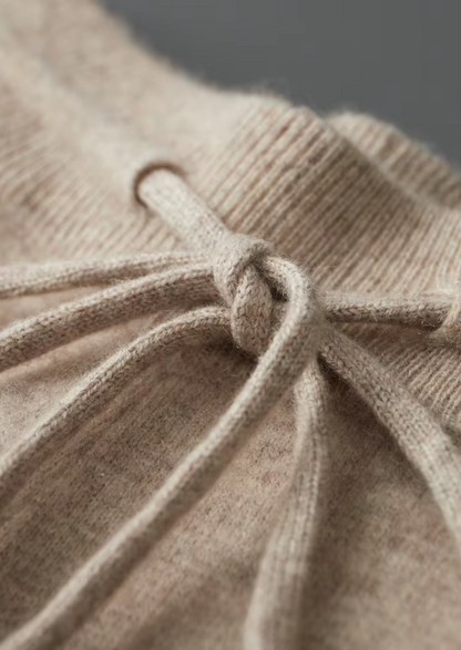 Cashmere Button Cardigan Set, Oatmeal - photo 7