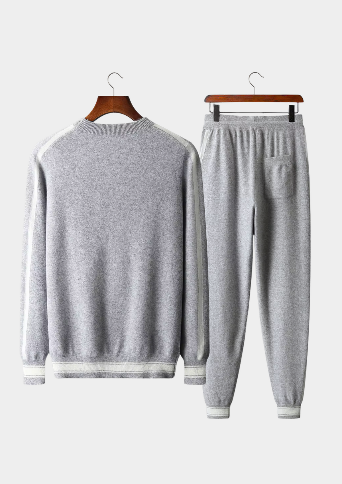 Premium Cashmere Light Gray Vienna Leisure Set - photo 2