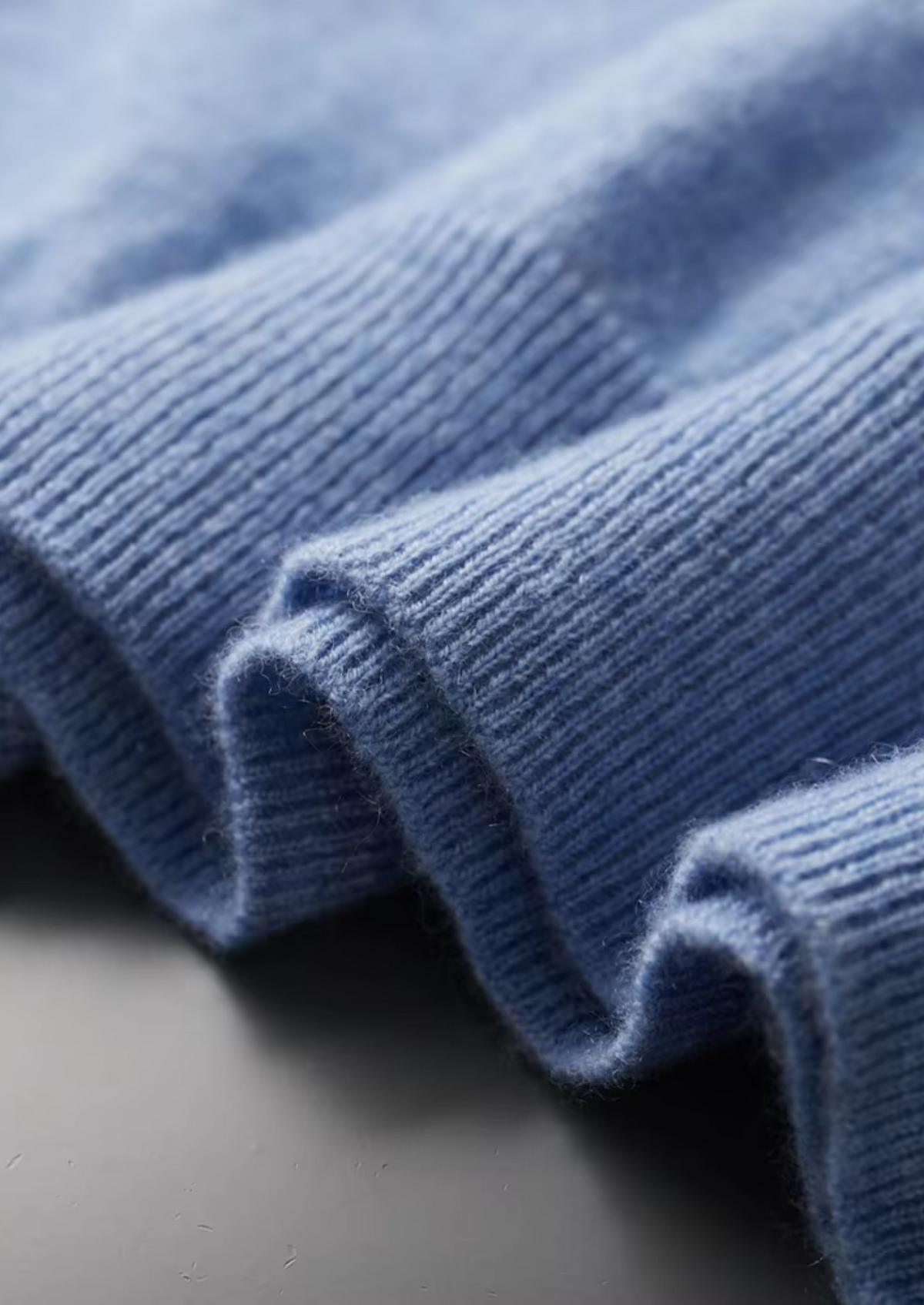 Premium Cashmere Mock Neck T-Shirt - photo 10