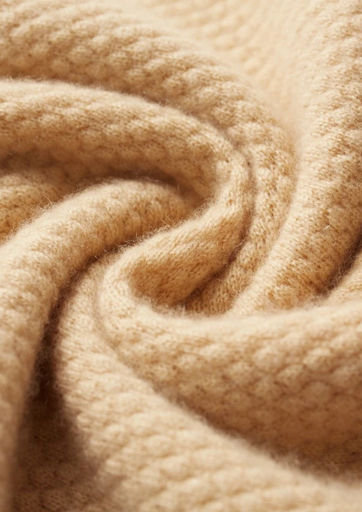 Premium Cashmere Mustard Two-Tone Polo - photo 4
