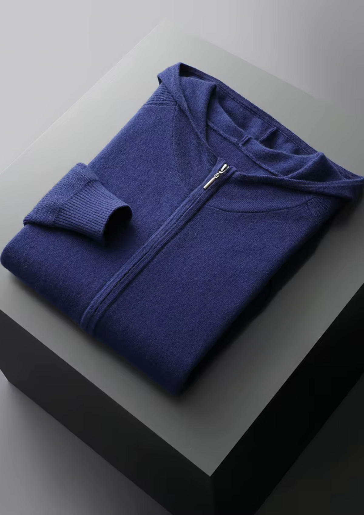 Premium Cashmere Navy Blue Kilian Leisure Set - photo 2