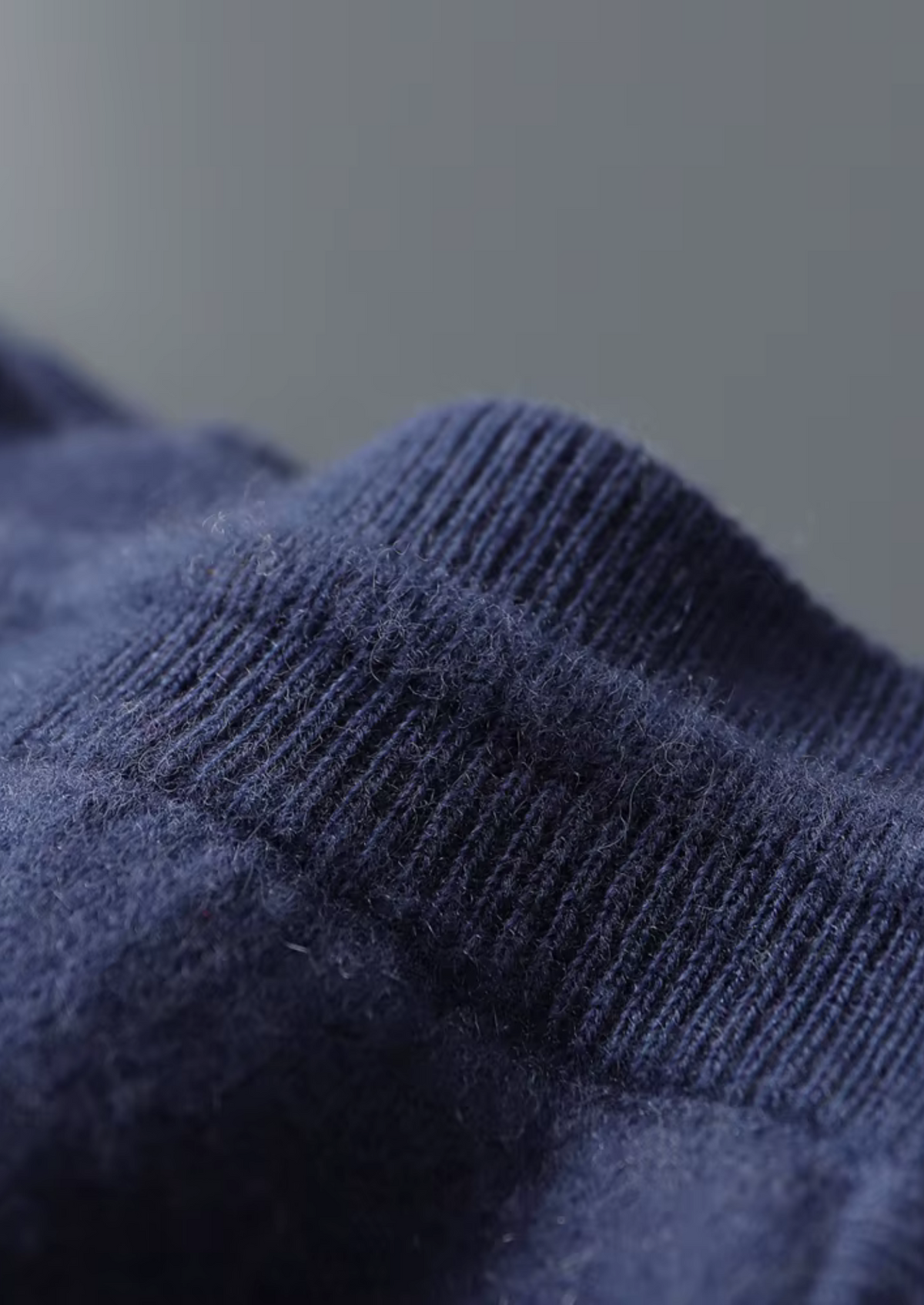 Premium Cashmere Navy Blue Milano Leisure Set - photo 10