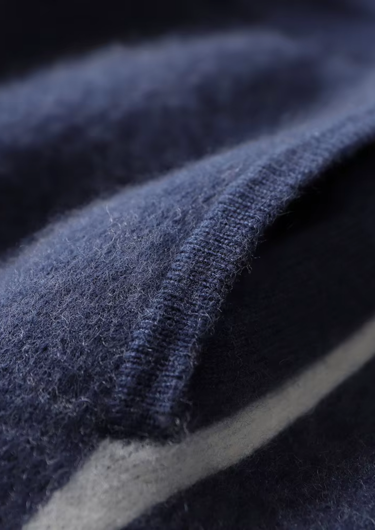 Premium Cashmere Navy Blue Milano Leisure Set - photo 11