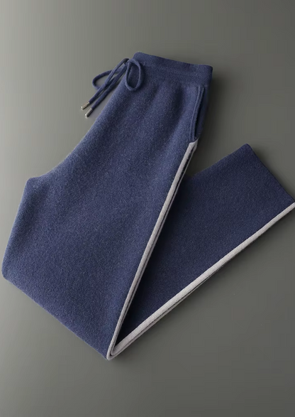 Premium Cashmere Navy Blue Milano Leisure Set - photo 3