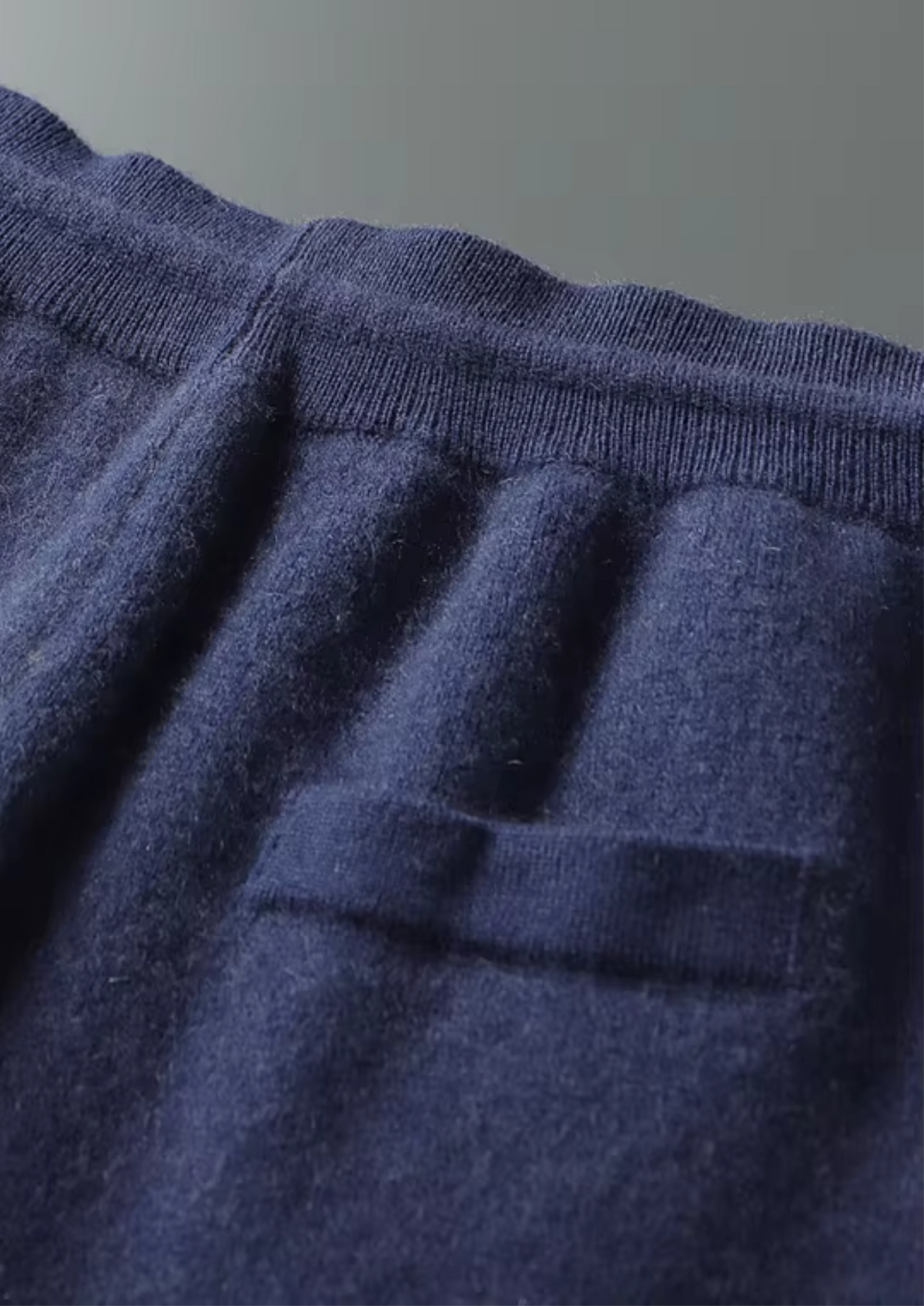 Premium Cashmere Navy Blue Milano Leisure Set - photo 5