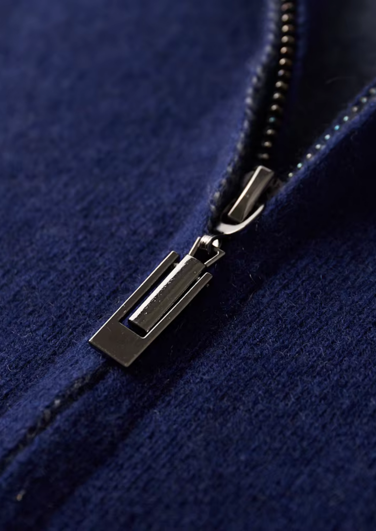 Premium Cashmere Navy Blue Torino Leisure Set - photo 3