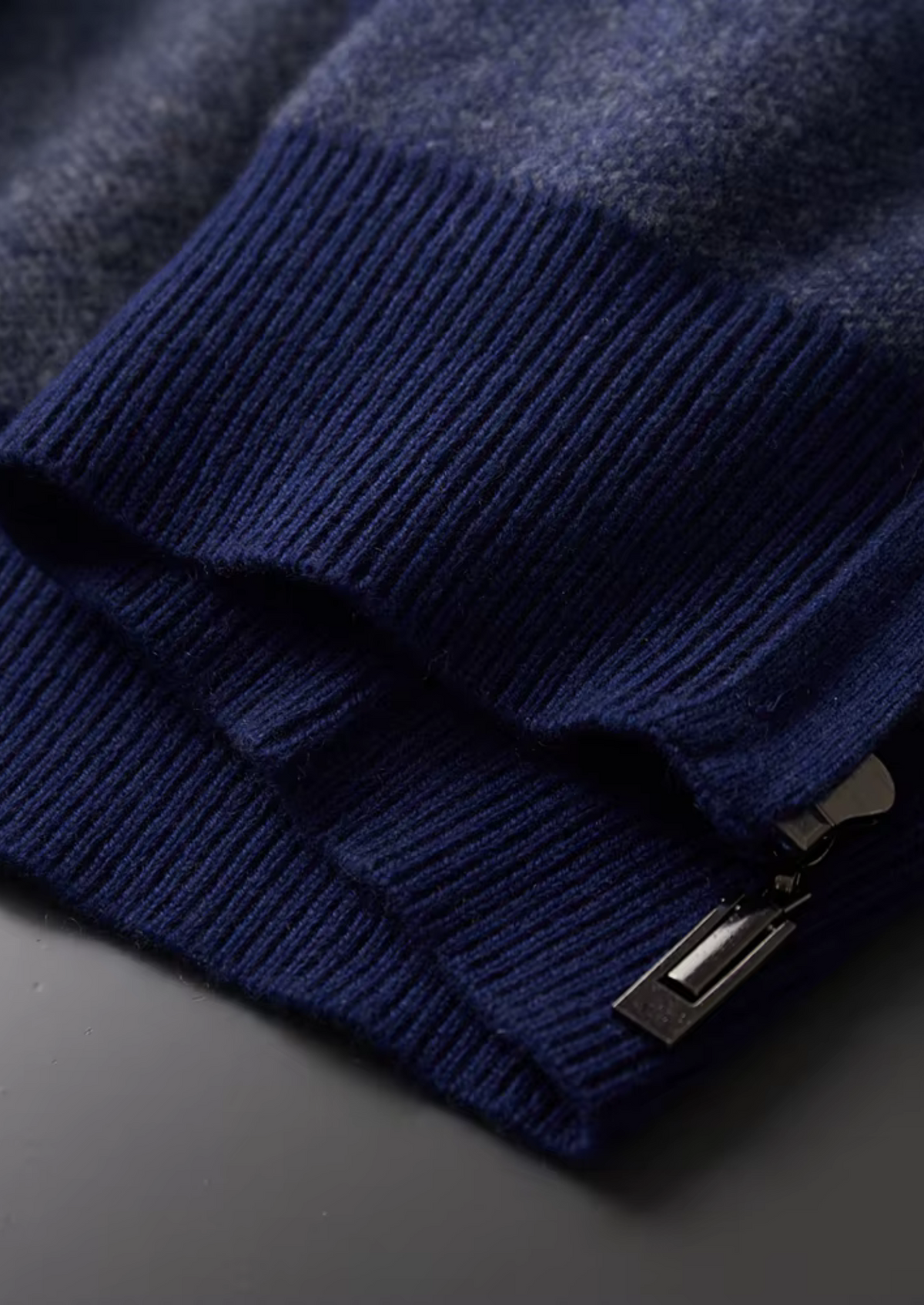Premium Cashmere Navy Blue Torino Leisure Set - photo 4