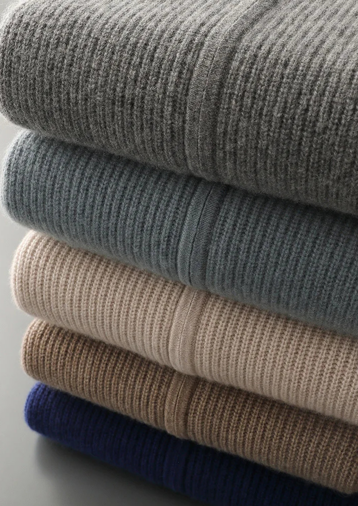 Premium Cashmere Ribbed Cardigan - photo 14