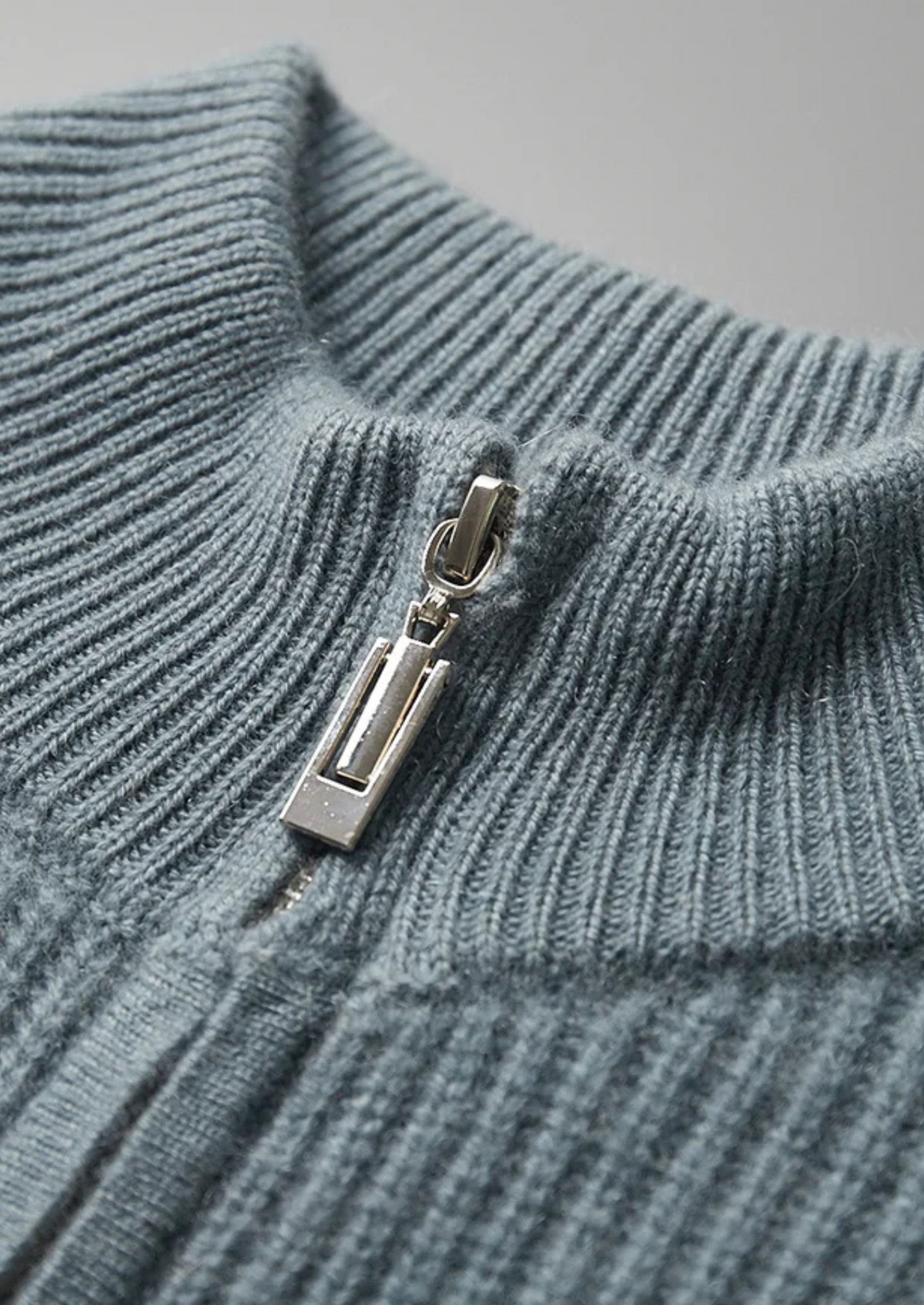 Premium Cashmere Ribbed Cardigan - photo 6