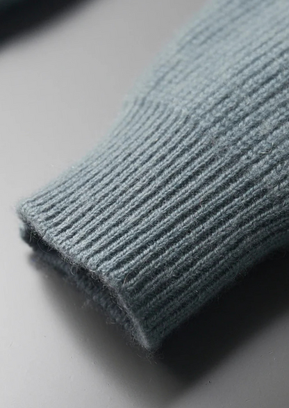 Premium Cashmere Ribbed Cardigan - photo 7