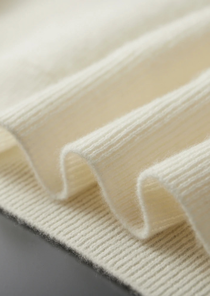 Premium Cashmere Ribbed Half-Zip Sweater - photo 9