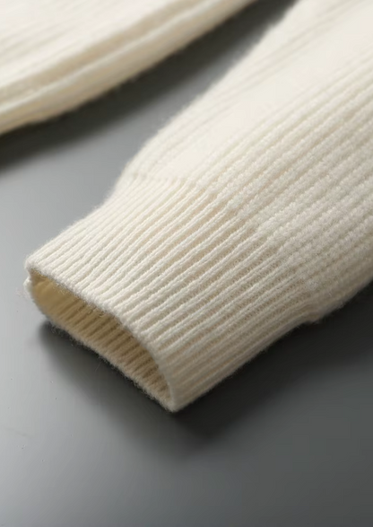 Premium Cashmere Ribbed V-Neck Sweater - photo 11