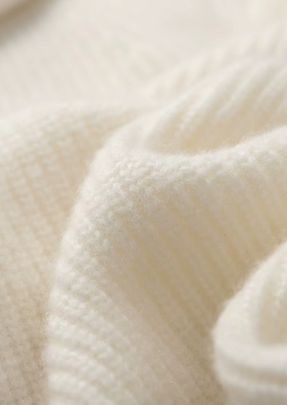 Premium Cashmere Ribbed V-Neck Sweater - photo 9