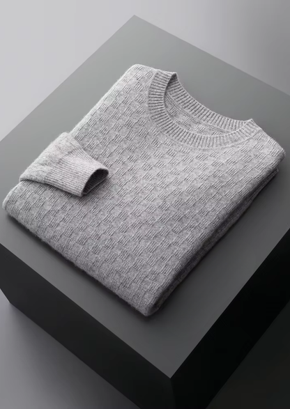 Premium Cashmere Textured Crewneck - photo 10