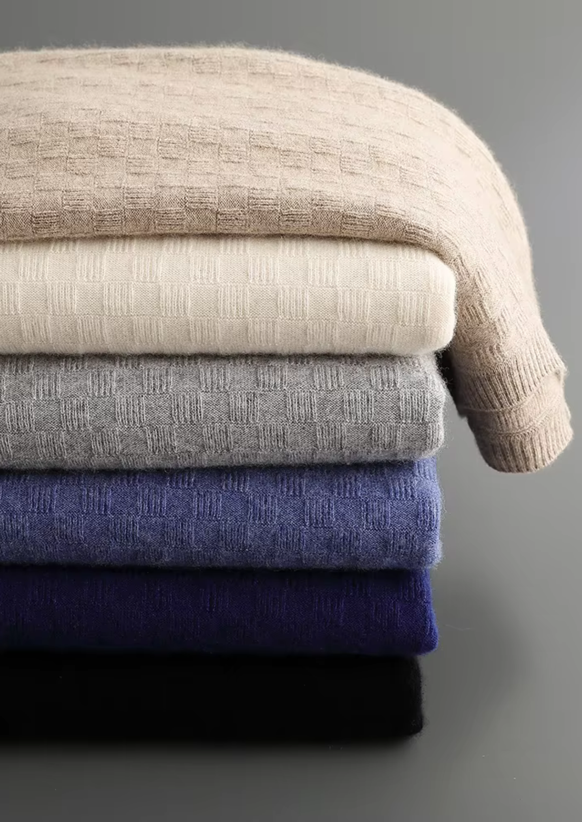 Premium Cashmere Textured Crewneck - photo 14