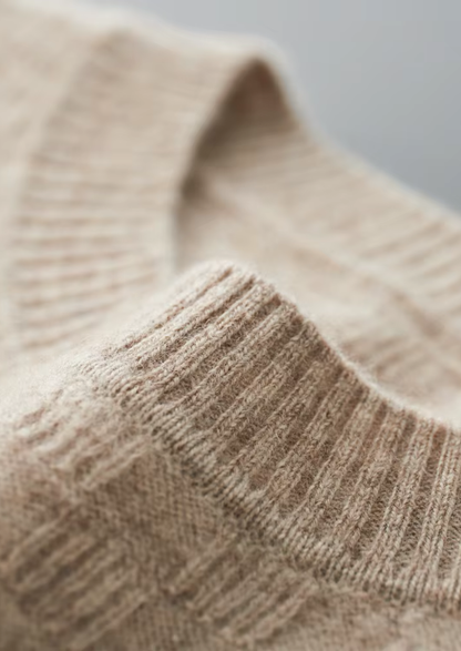 Premium Cashmere Textured Crewneck - photo 6