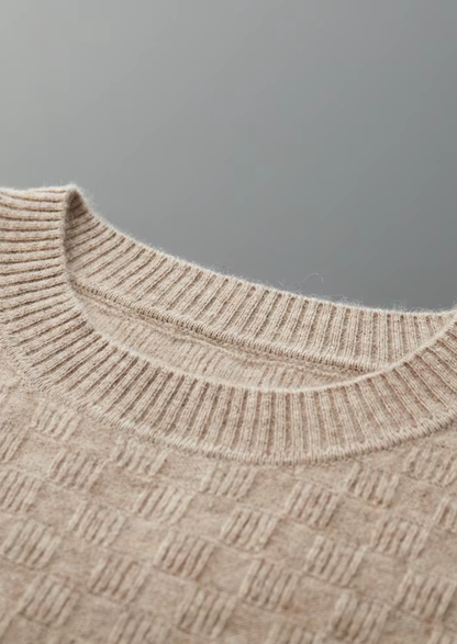 Premium Cashmere Textured Crewneck - photo 8