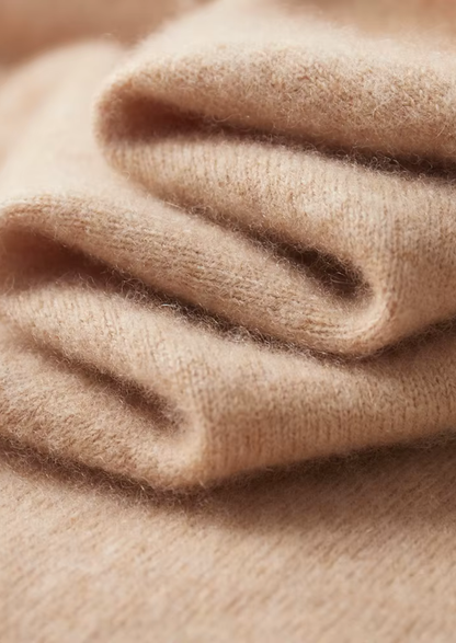 Premium Cashmere Two Tone Zipper Polo - photo 5