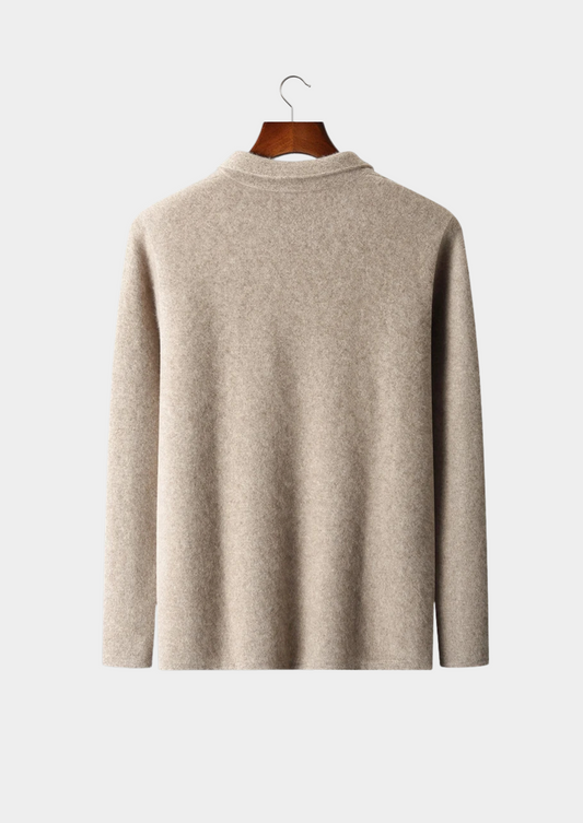 Premium Cashmere Zipper Cardigan - photo 2