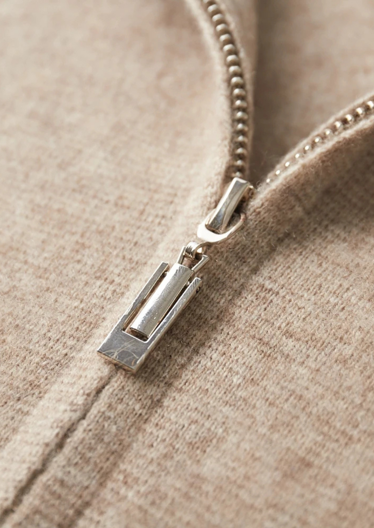 Premium Cashmere Zipper Cardigan - photo 5