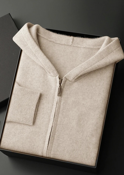 Premium Cashmere Zipper Hoodie - photo 15