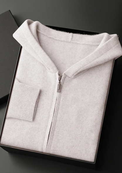 Premium Cashmere Zipper Hoodie - photo 16