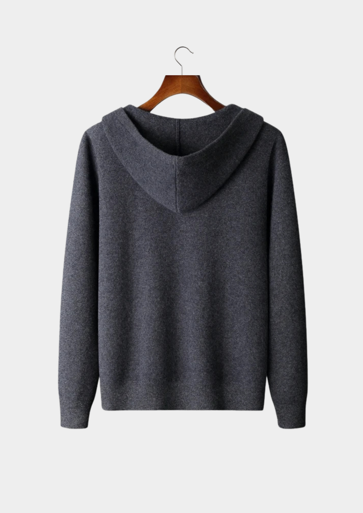 Premium Cashmere Zipper Hoodie - photo 2