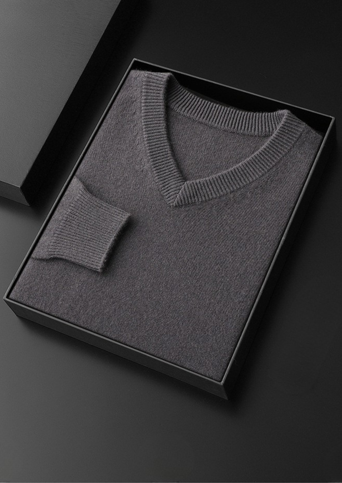 Pure Cashmere Essential V-Neck Sweater - photo 10