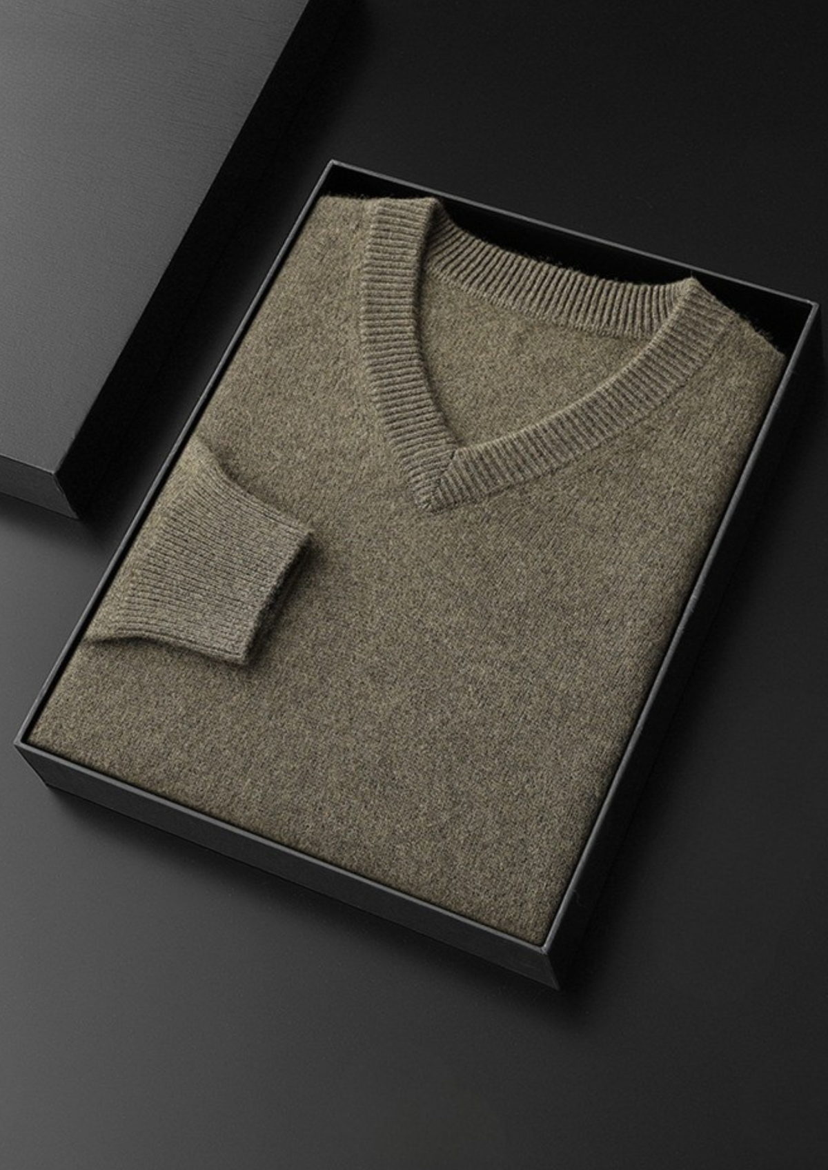 Pure Cashmere Essential V-Neck Sweater - photo 13