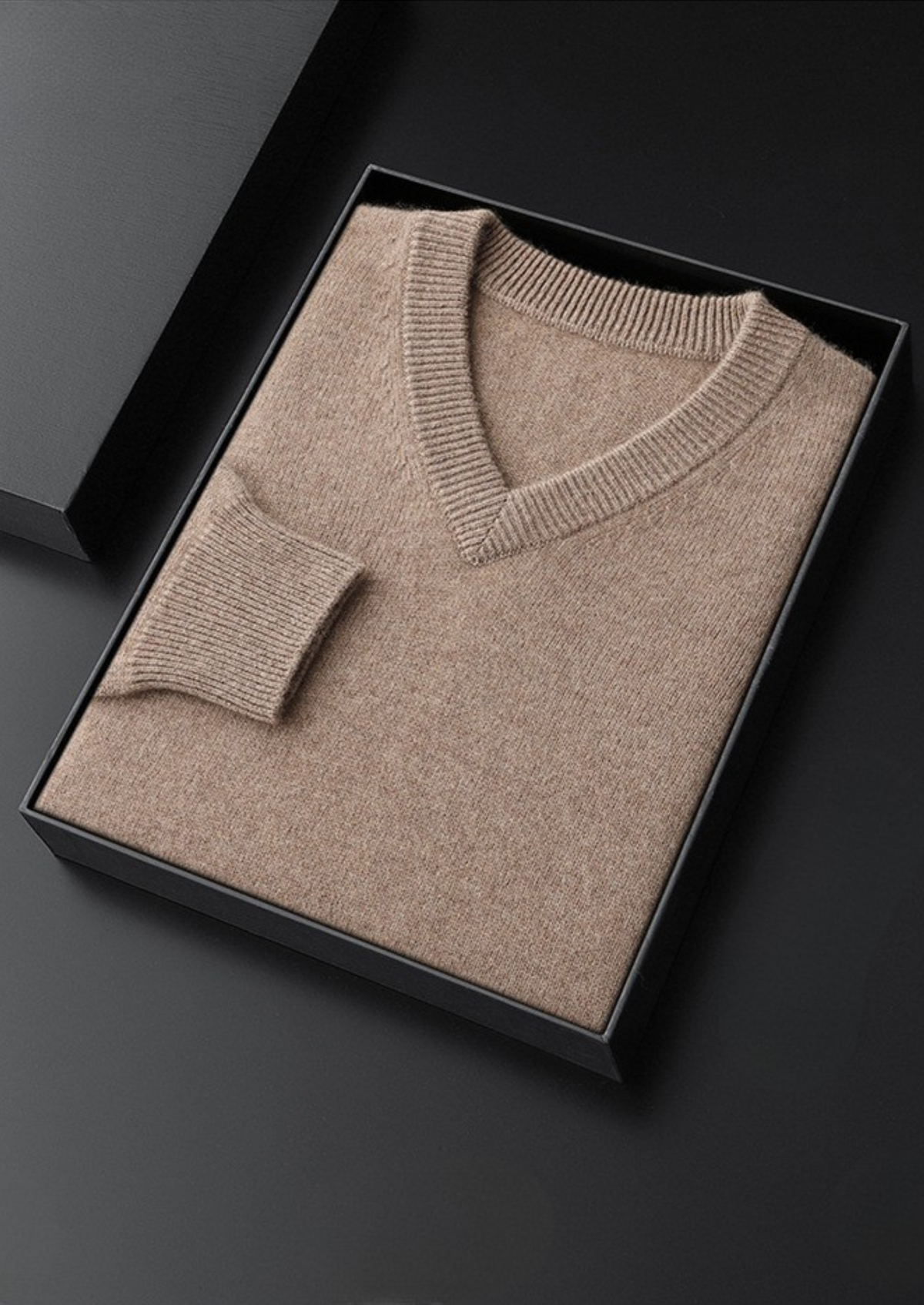 Pure Cashmere Essential V-Neck Sweater - photo 3