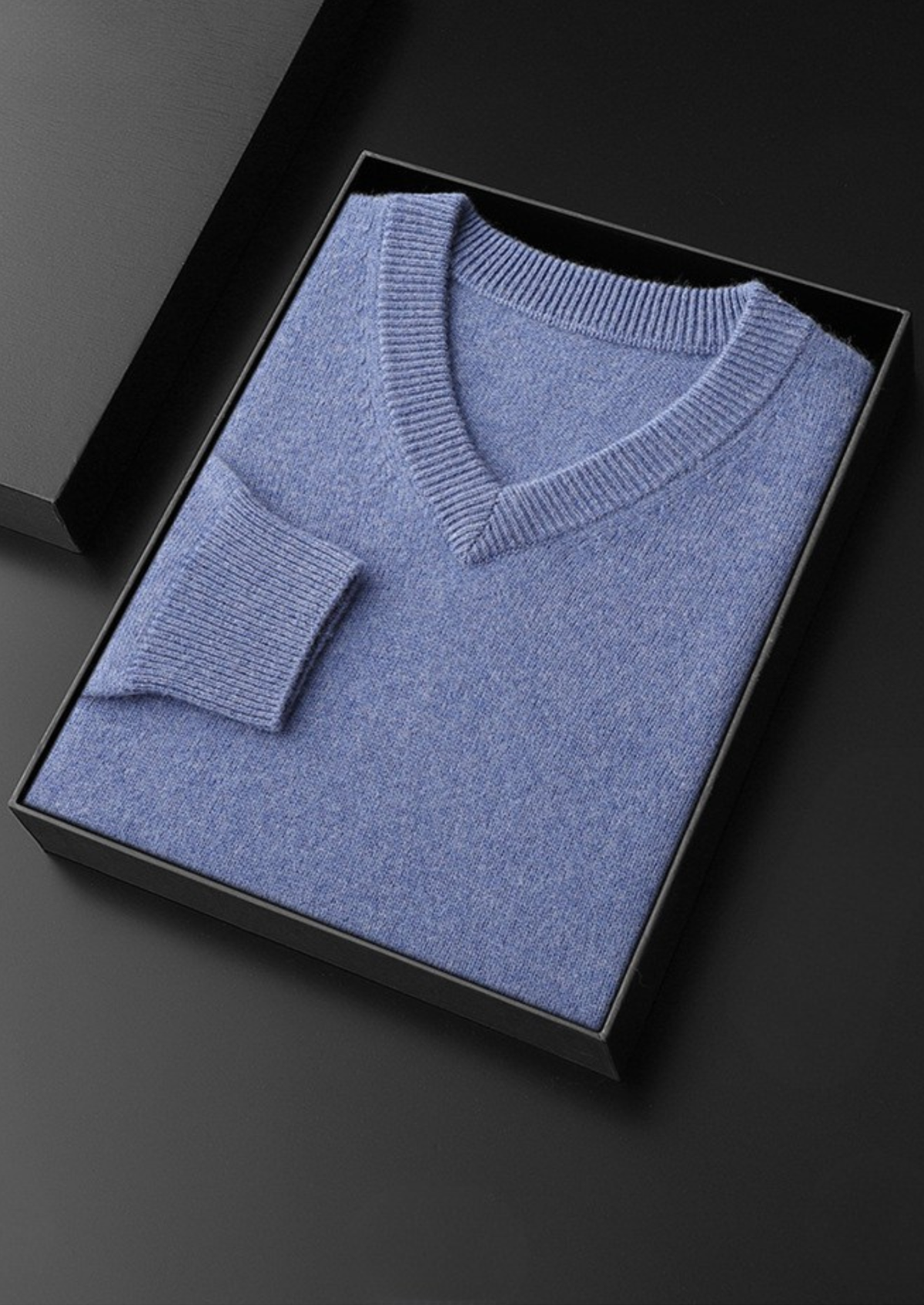 Pure Cashmere Essential V-Neck Sweater - photo 7