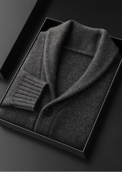 Pure Cashmere Shawl Collar Cardigan - photo 10