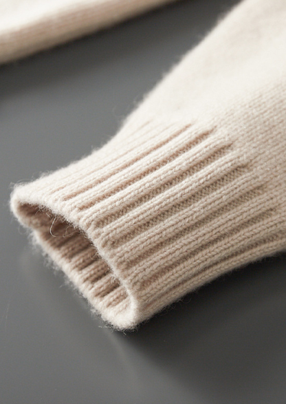 Pure Cashmere Off White Half Zip Sweater - photo 7