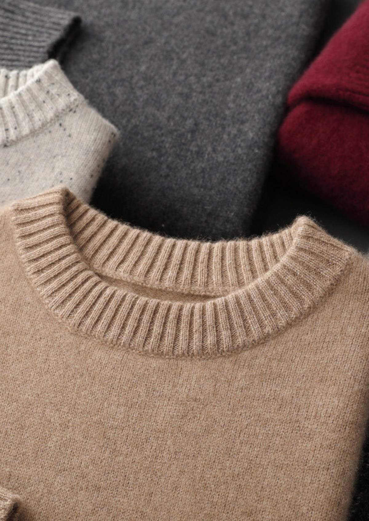 Pure Cashmere Gray Essential Crewneck - photo 3