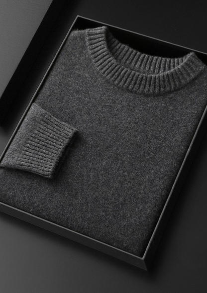 Pure Cashmere Dark Gray Essential Crewneck - photo 2
