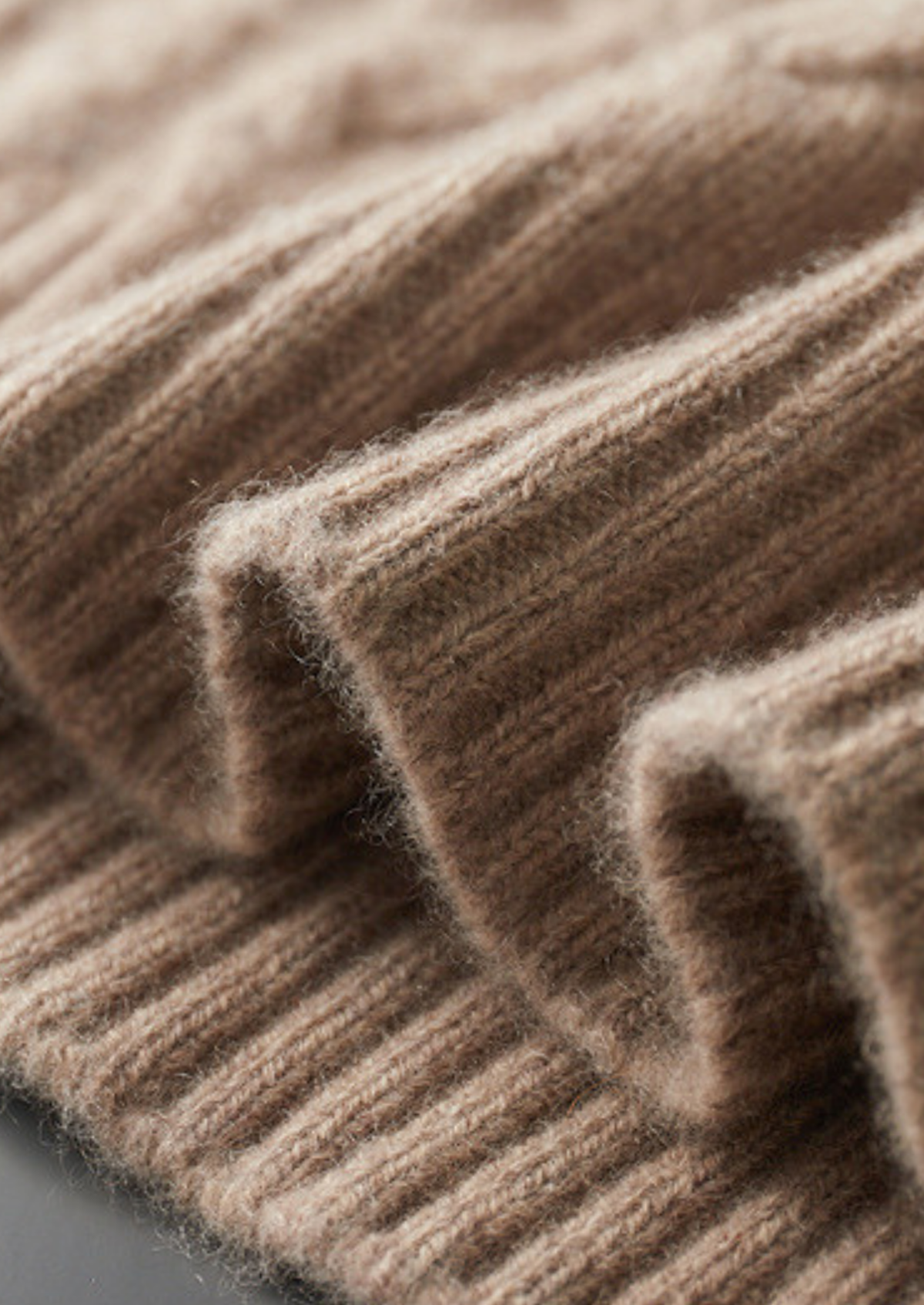 Pure Cashmere Beige Cable Half Zip Sweater - photo 5