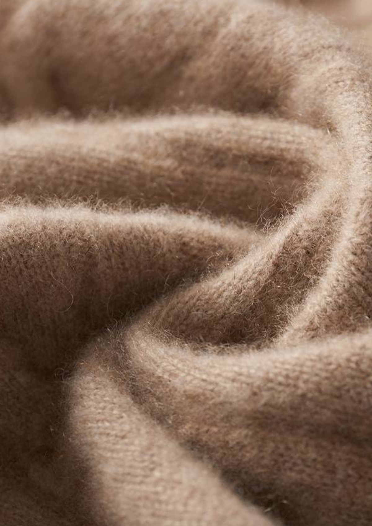 Pure Cashmere Sand Cable Knit Hoodie - photo 6