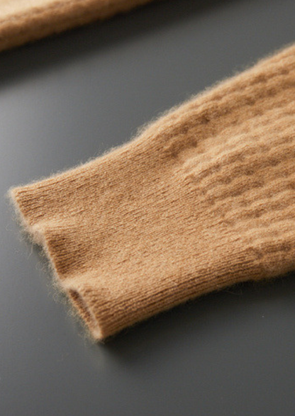 Pure Cashmere Caramel Textured Button Cardigan - photo 7