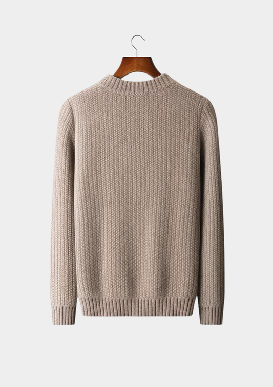 Pure Cashmere Beige Heavyweight Crewneck - photo 2
