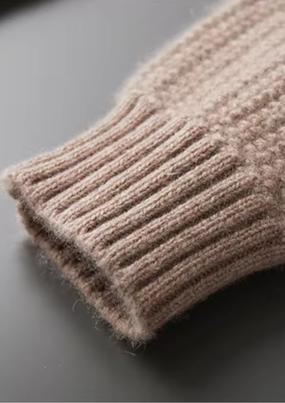 Pure Cashmere Beige Heavyweight Crewneck - photo 4