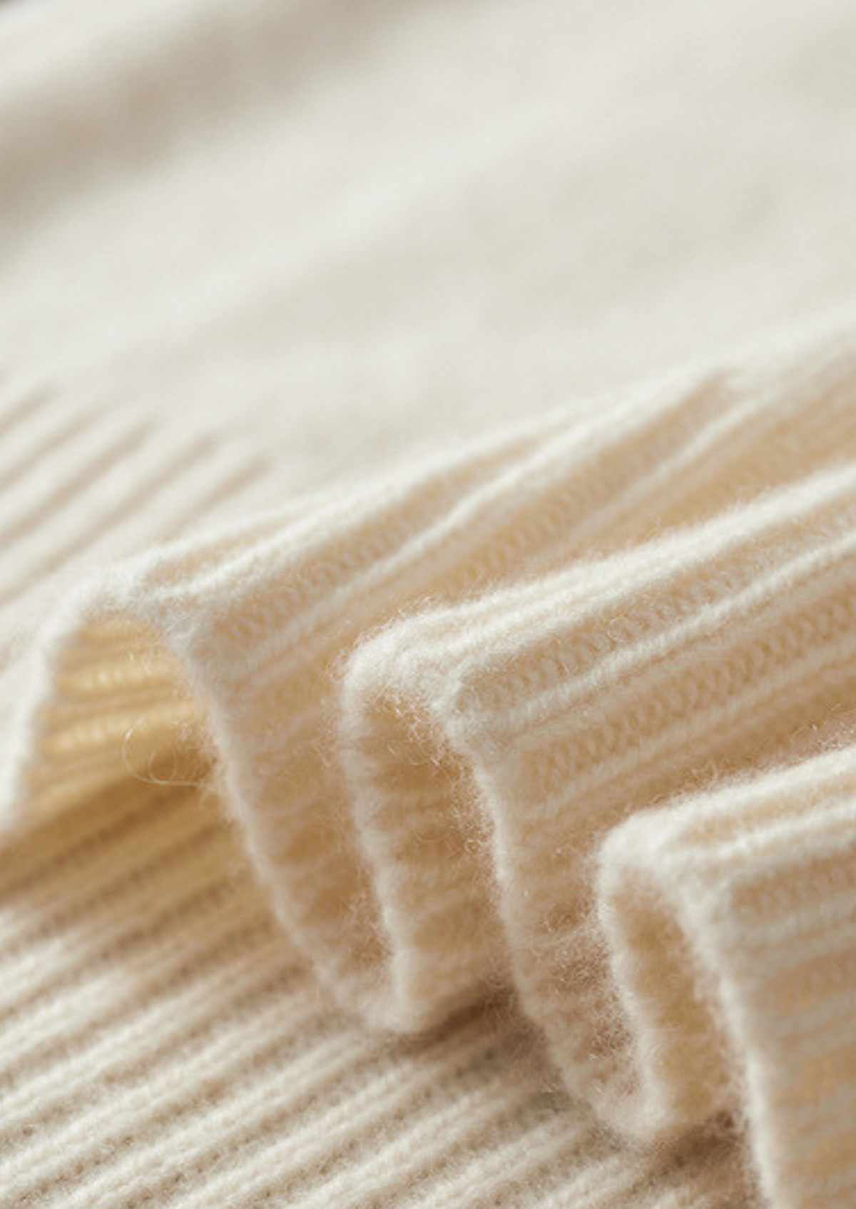 Pure Cashmere Ivory Essential Rollneck - photo 5