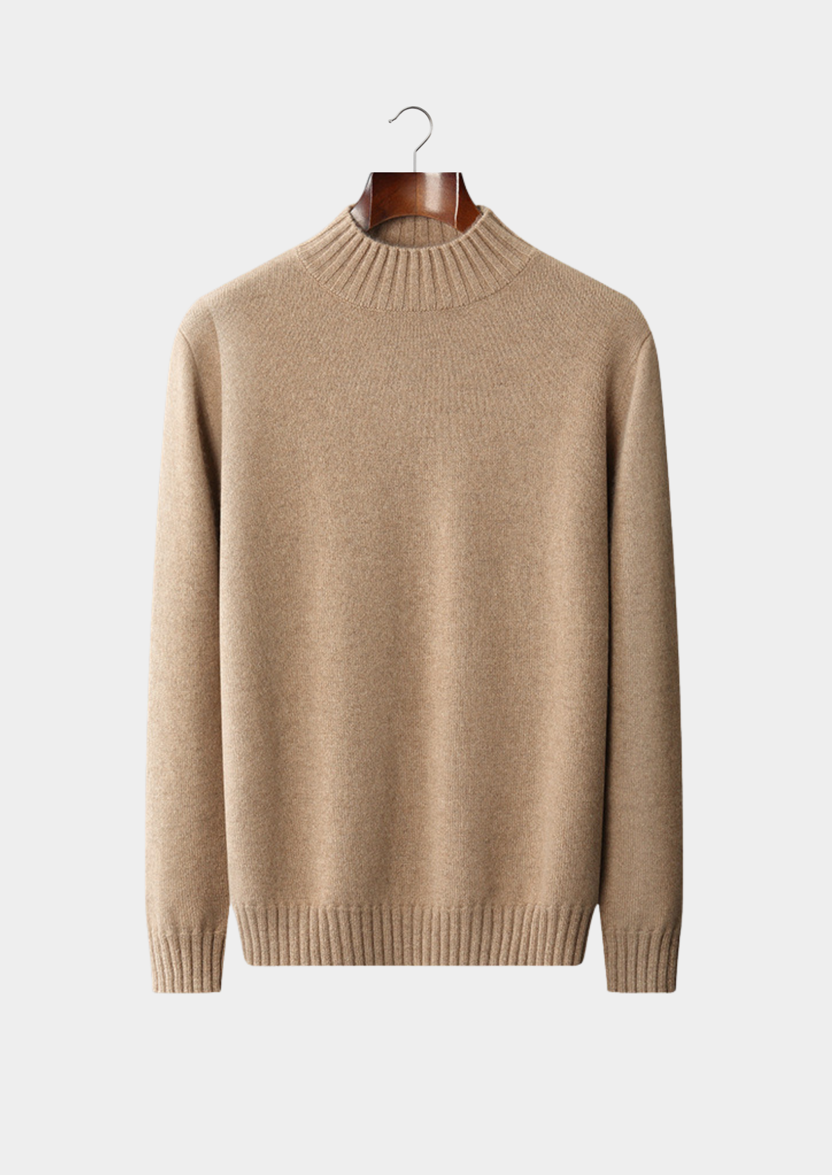 Pure Cashmere Mockneck Sweater - photo 6