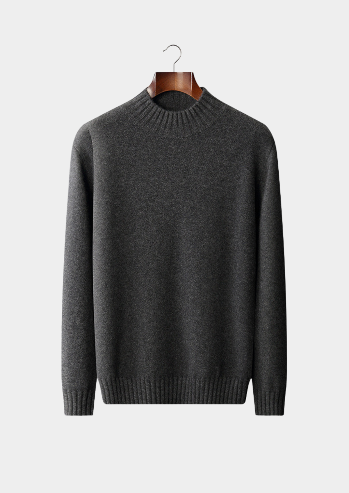Pure Cashmere Mockneck Sweater - photo 7