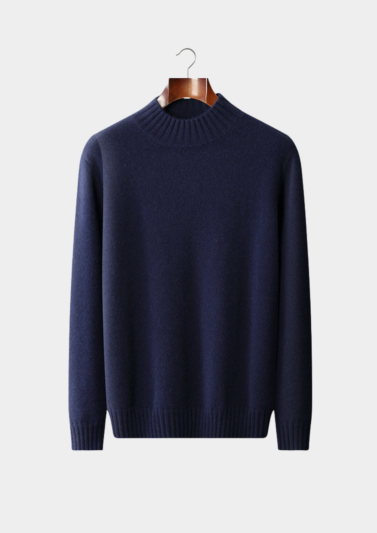 Pure Cashmere Mockneck Sweater - photo 9