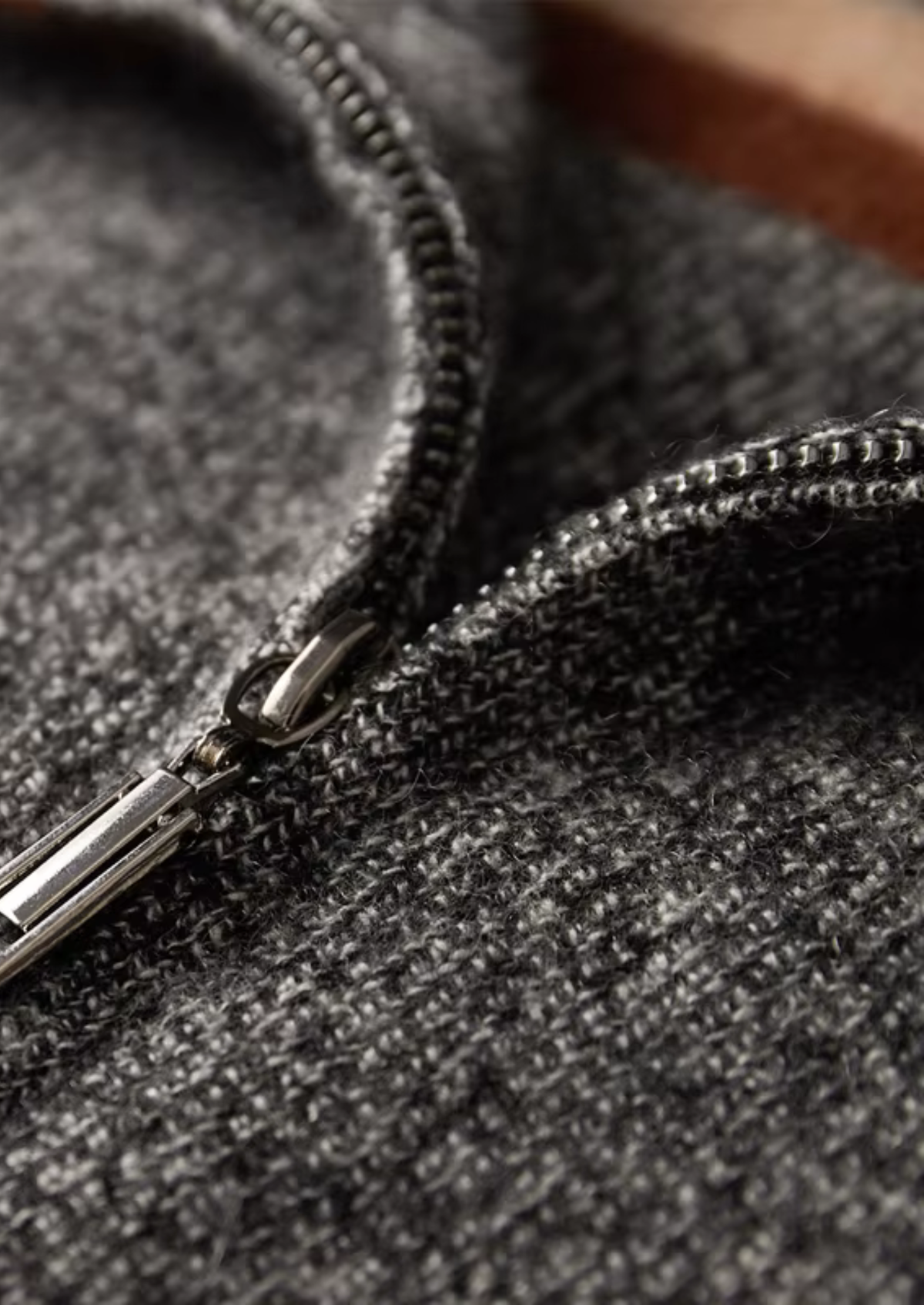 Pure Cashmere Striped Zip Cardigan - photo 4