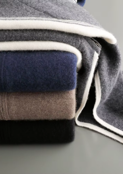 Pure Extra-Fine Merino Wool Black Damien Set - photo 10