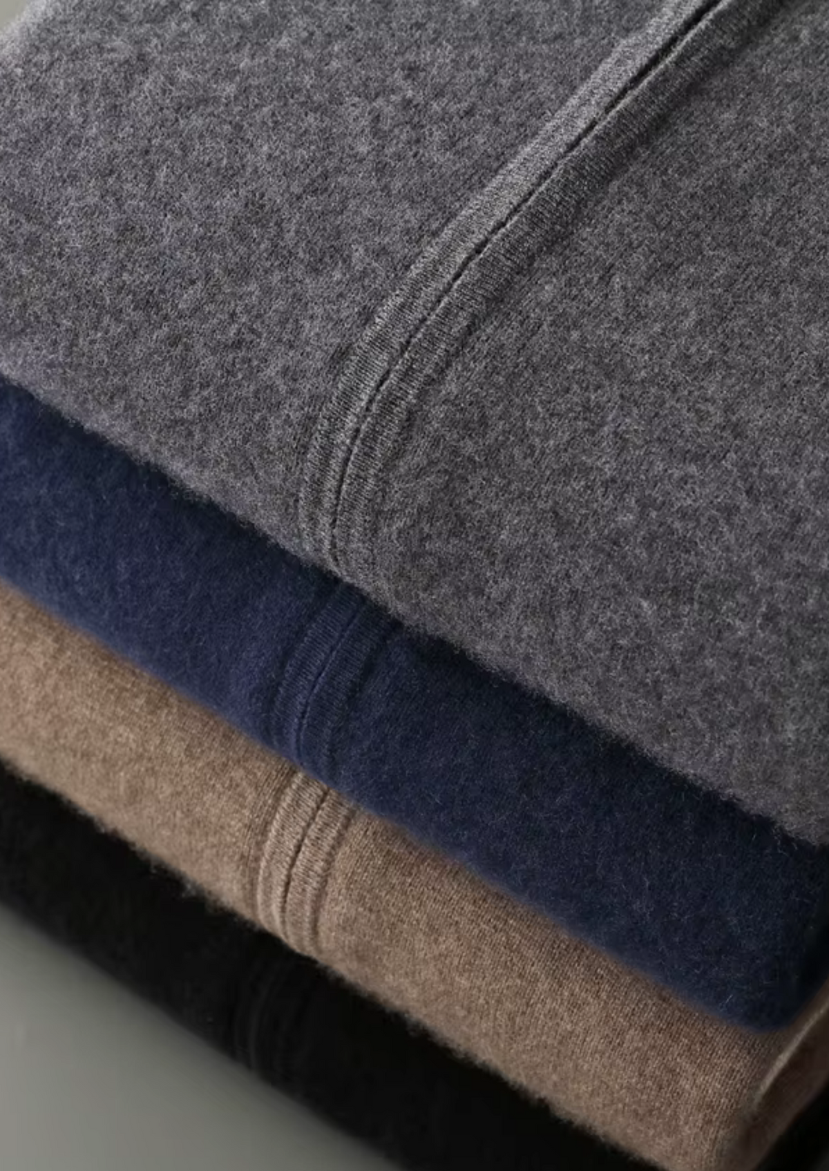 Pure Extra-Fine Merino Wool Black Damien Set - photo 11