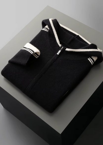 Pure Extra-Fine Merino Wool Black Damien Set - photo 3